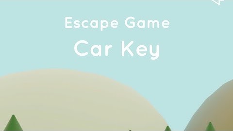 Escape Game Collection Car Key Complete Walkthrough