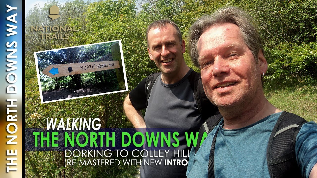 Walking THE NORTH DOWNS WAY (Walk 3) | Dorking to Colley Hill (RE-MASTERED)