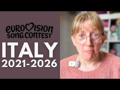 Italy Eurovision Compilation 2021-2026 - Vocal Coach Reaction