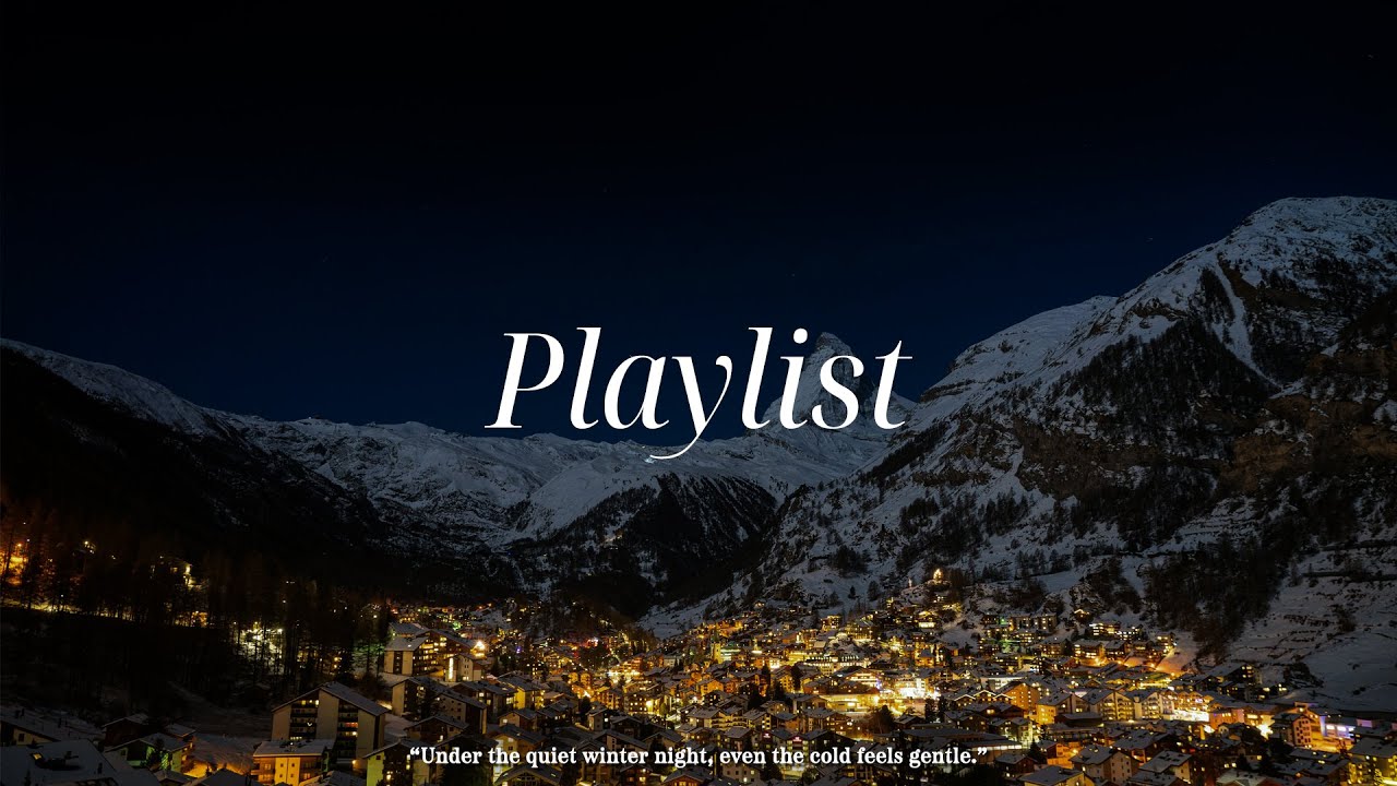 Playlist 🎵 мягкий r&b поп плейлист для зимней ночи 🌙