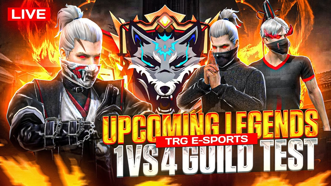 FF LIVE GUILD TEST 1 VS 4 | ROAD TO 4K ON LIVE | LIVE GUILD TESTING 