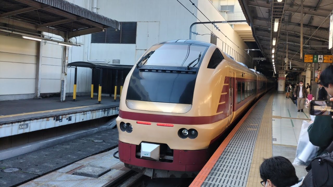 伊達さゆりさんlet's号ツアー】E653系国鉄色 発車メロディー あゝ上野
