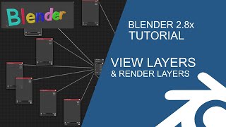 Blender 2.8 Tutorial: View Layers and Render Layers as separate images