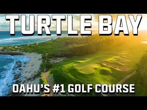 I played Oahu's BEST Golf Course | Turtle Bay Palmer Course