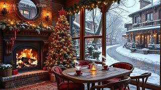 Download Lagu Winter Coffee Shop Atmosphere ❄️☕Smooth Jazz Music \u0026 Christmas Jaz MP3