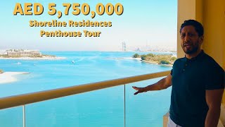 INSIDE THIS STUNNINGLY UPGRADED SHORELINE RESIDENCES DUPLEX PENTHOUSE | PALM JUMEIRAH