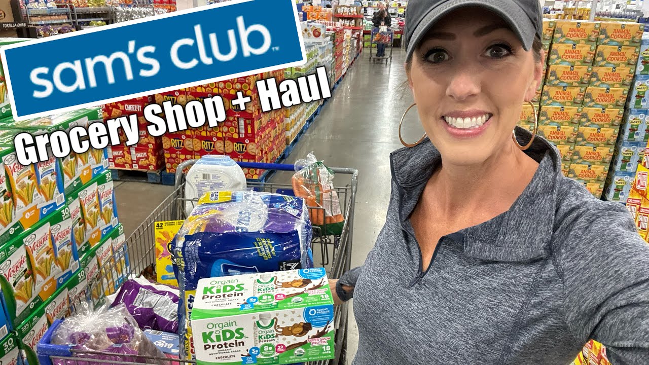 Sam's Club GROCERY HAUL || GROCERY HAUL Shop with ME!!