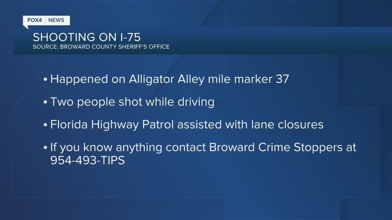 Broward County investigating shooting at Alligator Alley - YouTube