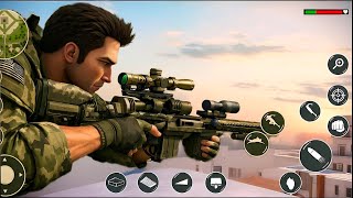スナイパーシューティングゲーム - スナイパーシューティングショット - Androidゲームプレイ#3 screenshot 2