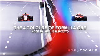 The 4 Colours Of Formula One • 4k Edit