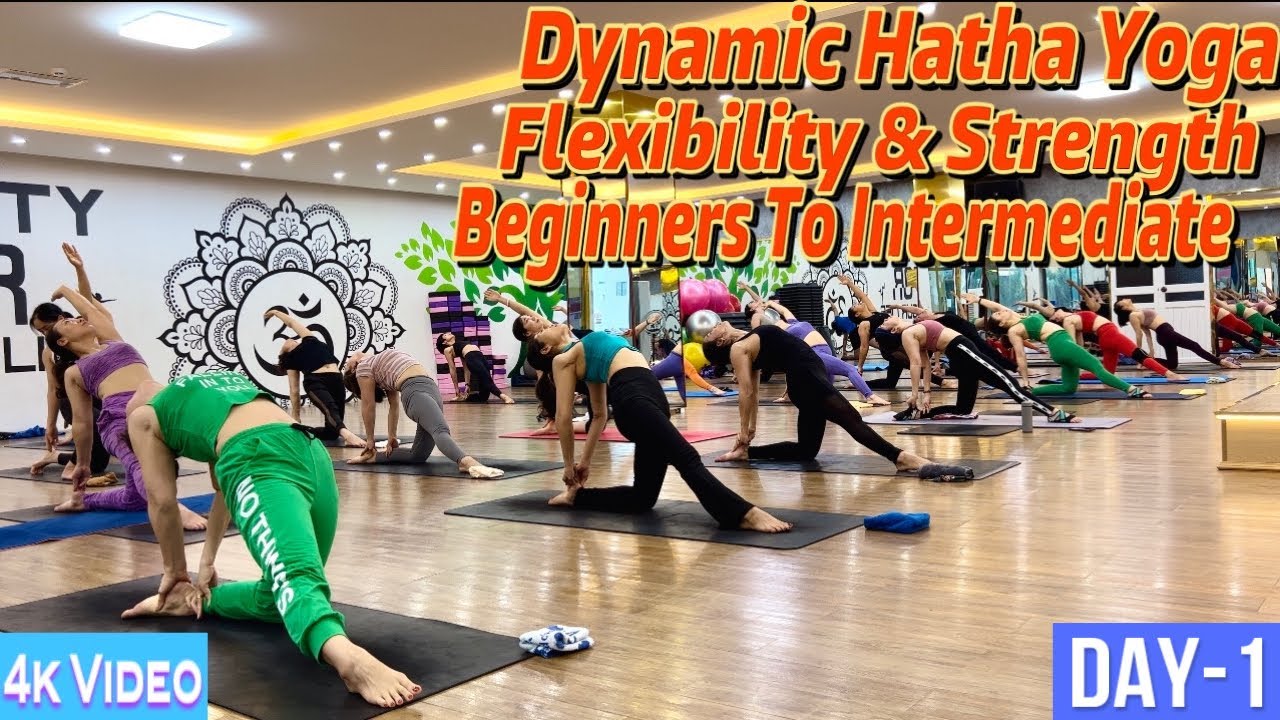 Dynamic Hatha Yoga For Flexibility & Strength Beginners | Master Ranjeet Singh Bhatia | DAY-1