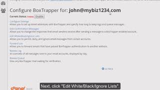 How to enable spam protection in cPanel screenshot 5