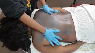 Spa back facial