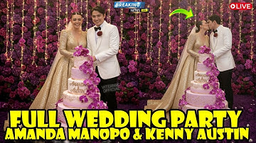 BERTABUR BINTANG! Resepsi Pernikahan Amanda Manopo dan Kenny Austin Malam Ini