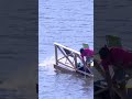 Fan DIVES into a lake during a putt 😂
