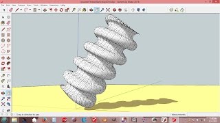 SketchUp - Knuckle Thread - Part One - External (Screw) - 3D Printed