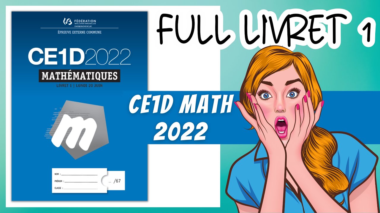 💡 CE1D  MATH 2022 LIVRET 1 ➡️ 24 QUESTIONS + LEURS SYNTHÈSES DE THÉORIE #ce1d #maths