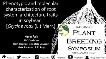 RF Baker Plant Breeding Symposium at Iowa State - Kevin Falk