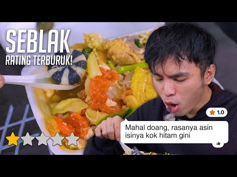 SEBLAK RATING TERBURUK!