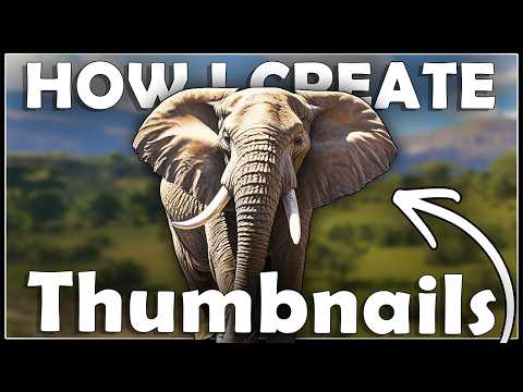 Behind the Scenes - How I Make My YouTube Thumbnails in Photoshop