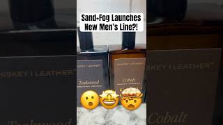 The Whiskey and Leather Cologne Collection by Sand+Fog #sandandfog #whiskeyandleather #mensfragrance