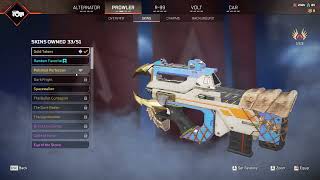 Caustic heirloom+Caustic Prestige skins, 164 leegndry, 761 level Account, Loadout skins video