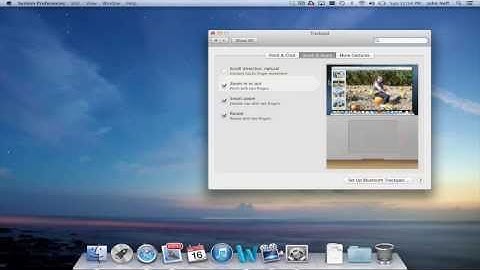 Change Scrolling Directions on a Mac