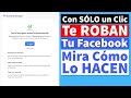 Mucho CUIDADO Con Solo un Clic te Roban tu Facebook, Mira Este Video para que no Pierda tu Pagina