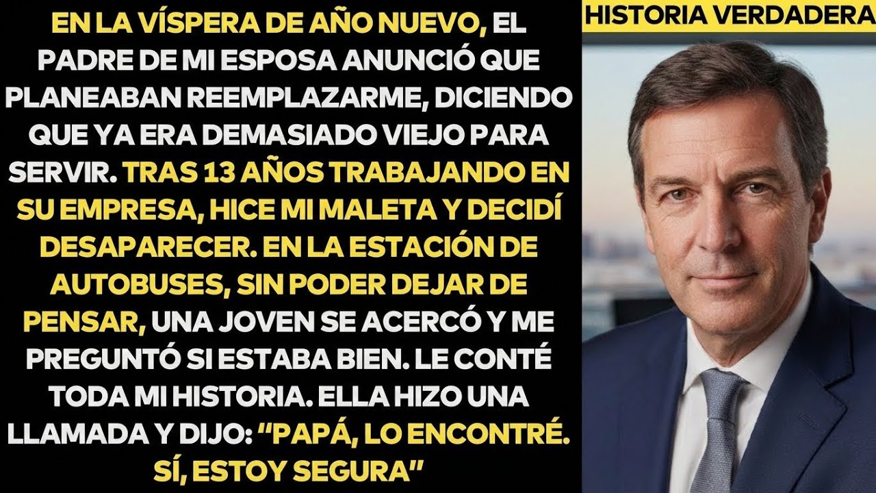 El Padre De Mi Esposa Anunció En La Nochevieja Que Me Sustituirían Por Otro