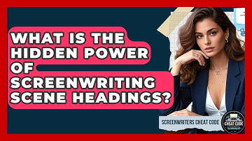 What Is The Hidden Power Of Screenwriting Scene Headings? - Screenwriter
