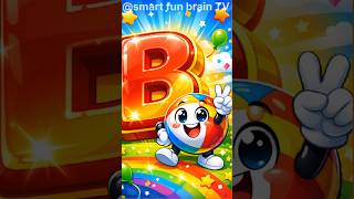 B for Ball 🔤⚽ | Learn Alphabets #shorts #abcd #alphabet