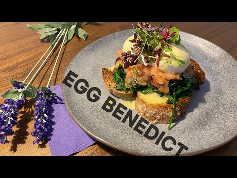 브런치의-기본-에그-베네딕트ㅣ-egg-benedictㅣhollandaise-l-classic-brunch-menu