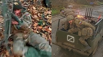 Ukrainian FPV Drone Tracks Russian Soldiers! The Final Strike Is Inevitable...