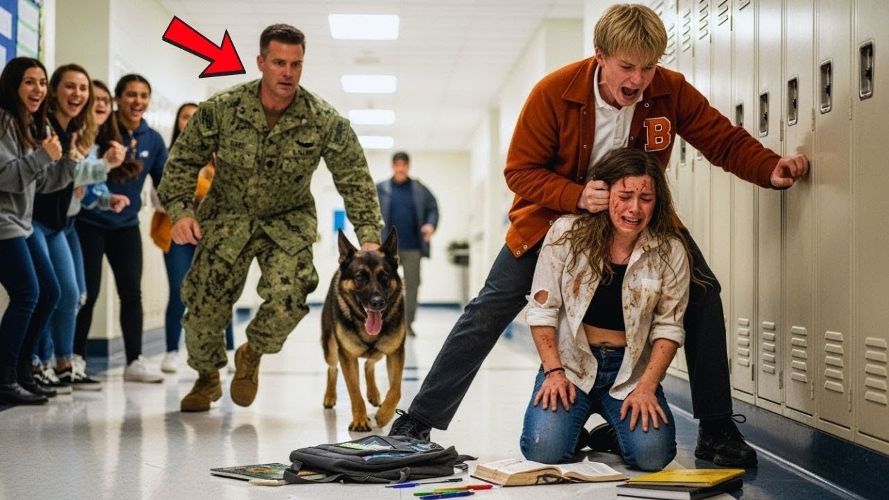 Les actes d’une élève riche choquent l’école — jusqu’à l’arrivée de son père Navy SEAL