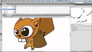 Coloring character in adobe flash