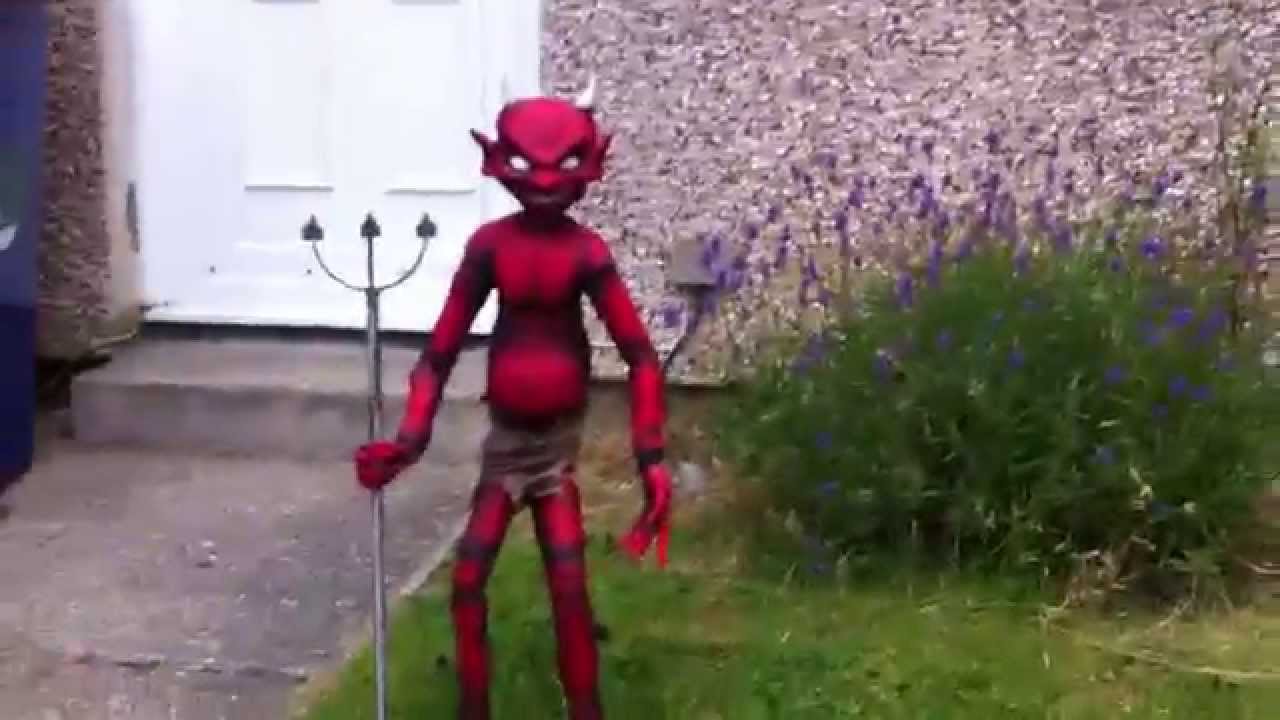 Halloween DIY Demon Prop YouTube