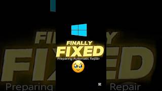 Preparing Automatic Repair | How to fix preparing automatic repair | Preparing automatic repair loop