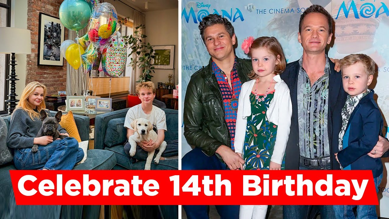 Neil Patrick Harris And David Burtka Celebrate Their Twins's 14th