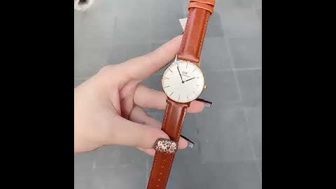 Tập 947: Đồng hồ #dw chính hãng nhập sing lên tay sang chảnh khỏi bàn