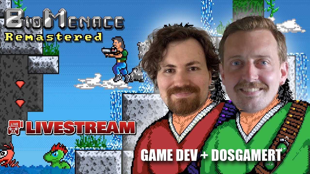 🔴 BioMenace Remastered RELEASE PARTY! + FIRST LOOK EPISODE 4! - [ STEAM KEY GIVEAWAY ]