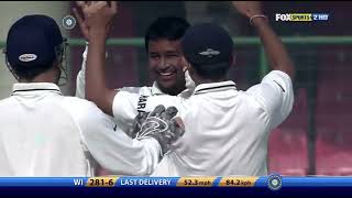 Ashwin Debut India Vs West Indies First Test Match 2011  Highlights