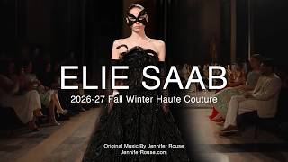 ELIE SAAB Fall/Winter 2026 Haute Couture Show | Paris, France | Original Music by Jennifer Rouse