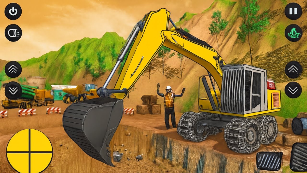 👷City Road Construction Simulator 3D 🚧 | Heavy Excavator & Truck (Android Gameplay)
