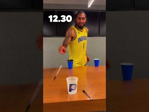 Obi Toppin Didn't Get Away with Cheating During the Locker Room Time Trial ⏱