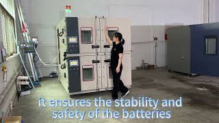 High-Low Temperature Explosion-Proof Test Chamber for New Energy Batteries