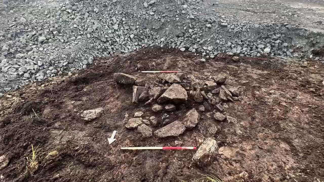 Prehistoric Cairns in Scotland - SP Energy Networks Elvanfoot Substation