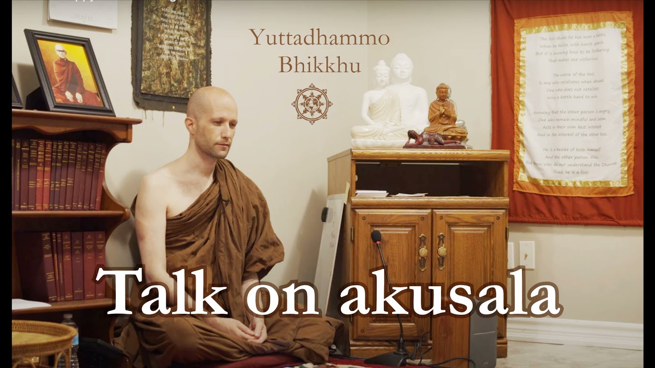 Talk on akusala