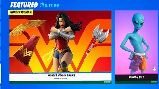 *WONDER WOMAN* Skin ARRIVES + IMPOSTOR Mode in FORTNITE