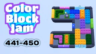 Color Block Jam Level 441-450 | No Commentary, No Music | Android Gameplay