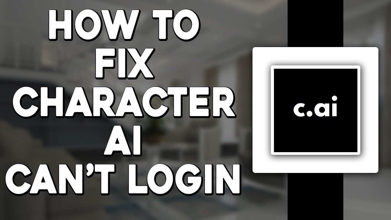How To Fix Character AI Can't Login Signup (Quick & Easy) - YouTube